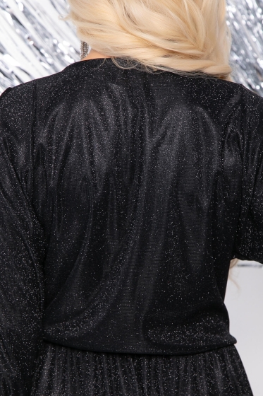 Платье "Танго вдвоём" (мерцающая ночь) П7396