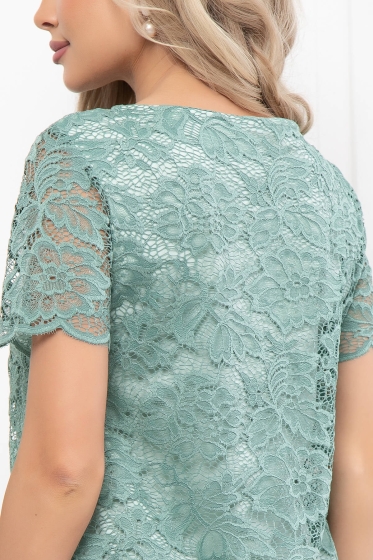 Платье "Шантильи" (мята) П5790