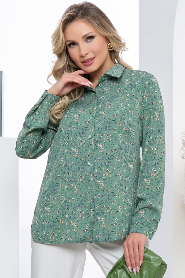 Блуза "Рейна" (мята) Б5564