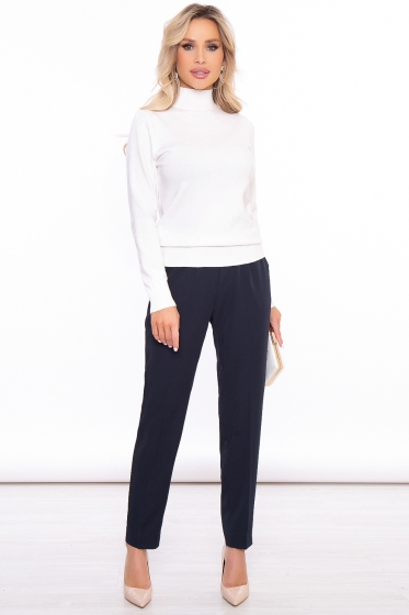 Водолазка "Зимняя история" (белая) Б3032