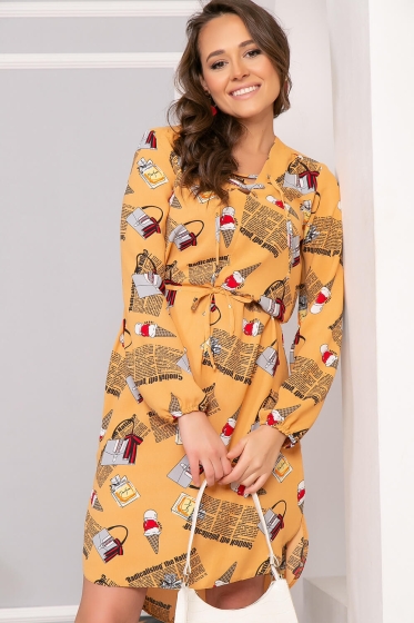 Платье "Алита" (мультиколор) П4994