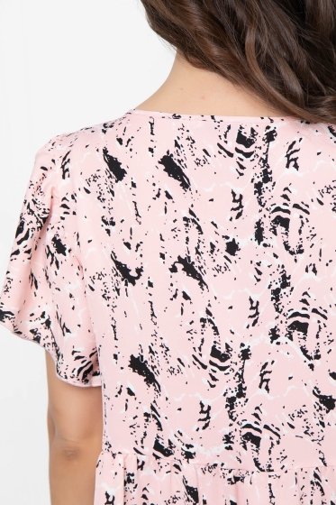 Платье "Ветер перемен" (нежно-розовое) П6019