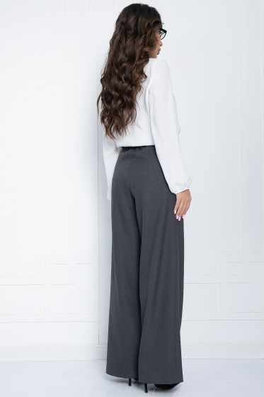 Брюки Марлен (темно-серые) Б11303