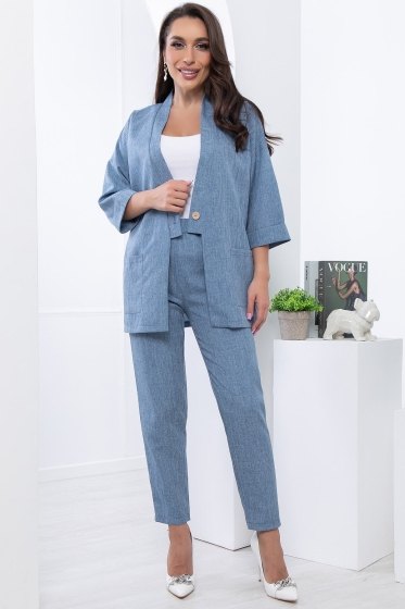 Костюм Мировая тенденция (джинс) ХИТ К10651