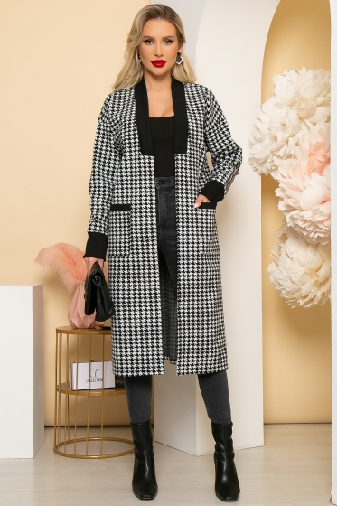 Кардиган "Дафния" (large print) Б4190