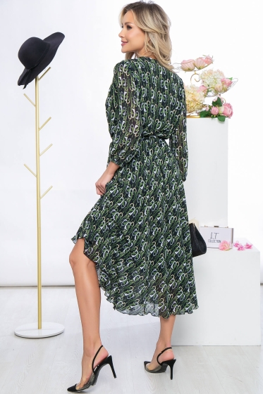 Платье "Леди Шик" (грин) П5479