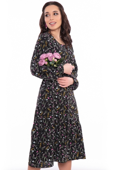 Платье "Молли" (блэк) П3173