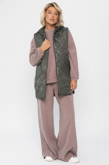 Костюм трикотажный Августа ХИТ (пыльная роза) К14346-5М