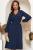 Платье "Надежда" (темно-синее) П4291