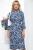 Платье "Мира" (блю) П5319