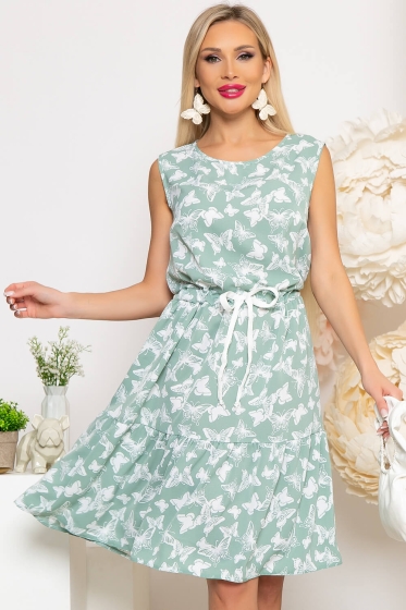 Платье "Элиза" (бабочки) П3966