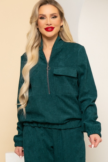 Костюм "Августа" (изумруд) К4392