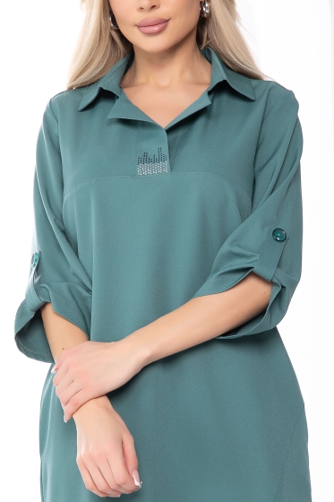 Платье "Сабина" (малахит) П8251