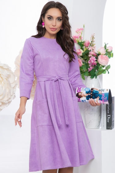 Платье "Верный выбор" (фиалковое) П5382