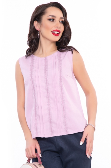 Блуза "Гортензия" (лилас) Б3141