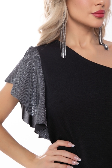 Топ на одно плечо с рукавом Б7992