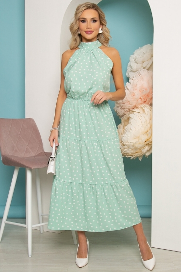 Сарафан "Лето в городе" (нежная мята) П3526
