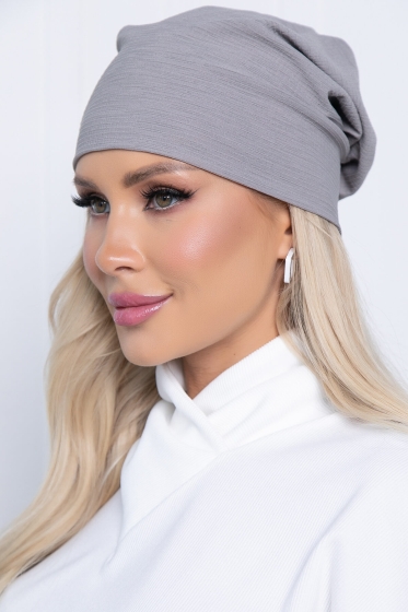Шапка-шестиклинка (грей) ШШЛ04