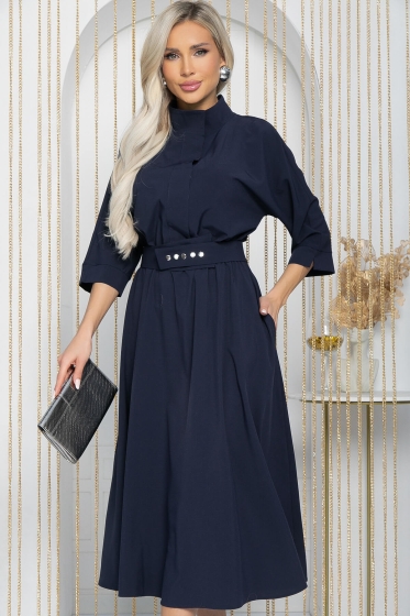 Платье Доминанта (синее) П12067