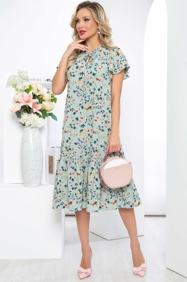 Платье "Хелен" (фисташка) П5402