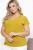 Блуза "Луиза" (горчица) Б6023
