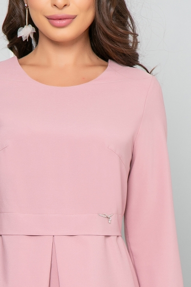 Платье "Кассандра" (пыльная роза) П4945