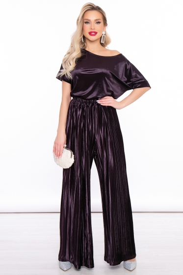 Костюм брючный "Грэмми" (фиолет) К2958