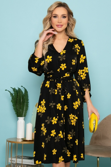 Платье "Нимфа" (блэк) П3423