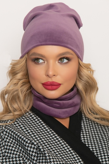 Шапка с отворотом (ягодная) Ш1