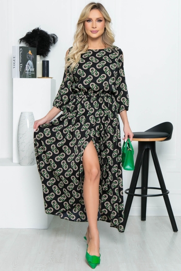 Платье "Танго вдвоём" (блэк) П5386