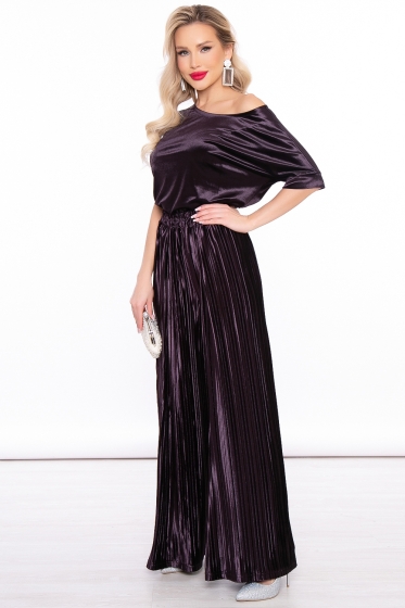 Костюм брючный "Грэмми" (фиолет) К2958