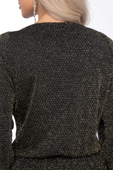 Платье "Танго вдвоём" (черное золото) НЬЮ П7920