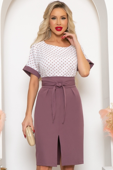 Платье "Неотразимая" (горох) П4146