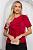 Блуза праздничная трикотажная Риана (красная) Б14618-5М