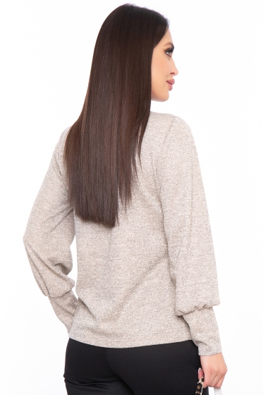 Джемпер "Синди" с люрексом (беж) Б2797