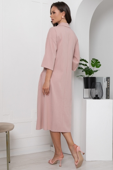 Платье "Индира" (пыльная роза) П5943