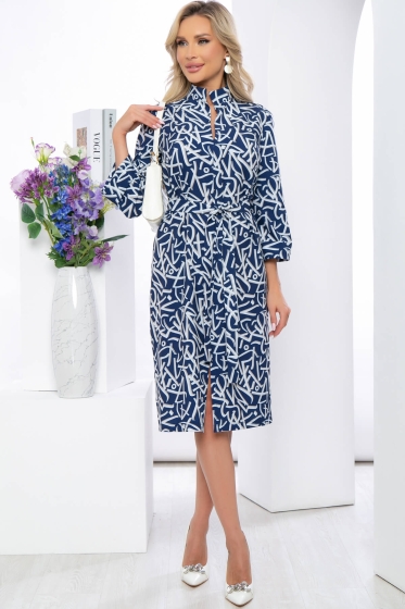 Платье "Мира" (блю) П5319