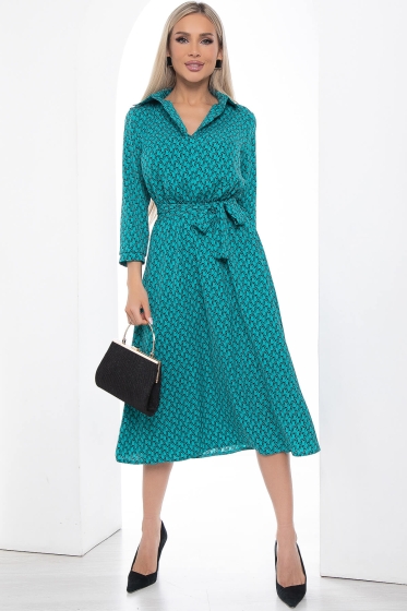 Платье "Бьянка" (изумруд) П8879