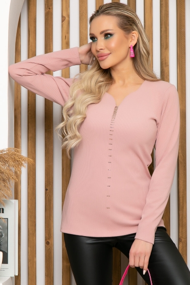 Джемпер "Прикосновение нежности" (пыльная роза) Б4747