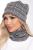 Комплект шапка и снуд (клетка) ШС14 Комплект шапка и снуд (клетка) ШС14