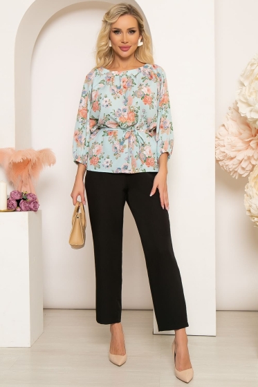 Блуза "Моника" (нежная мята) Б3956