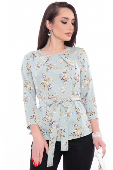 Блуза "Мятная нежность" Б3186