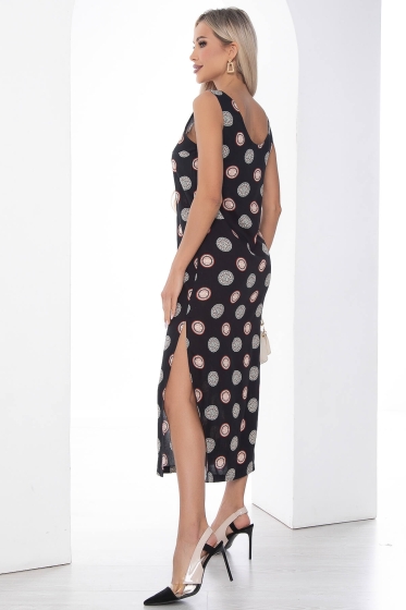 Сарафан Вечерняя звезда черный П10096