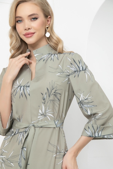 Платье "Мира" (олива) П5317