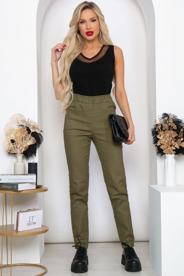 Брюки "Моделос" НЬЮ (хаки) Б4341