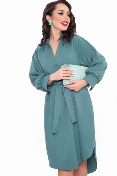 Платье "Кларисса" (малахит) П3108