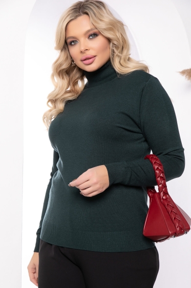 Водолазка "Зимняя история" (грин) Б7885