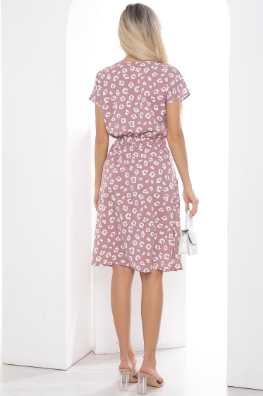 Платье "Хельга" (пудра) П6064