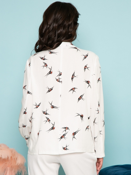 Блуза "Ласточки" ХИТ Б3260