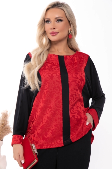 Джемпер "Взрывная волна" (рэд) Б7558